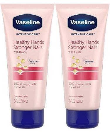 Vaseline Intensive Care Hand Cream 2 Pack - Healthy Hands & Stronger Nails 3.4 oz - Buy Online on GoSupps.com