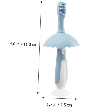 Minkissy 2 Sets Silicone Toothbrush Bite Toys for Babies | Infant Training Oral Care Accessories in Earth Colors - Buy Online on GoSupps.com