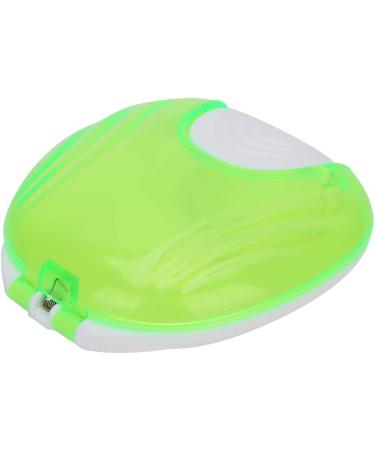 Verdant Touch Orthodontic Retainer Container | Waterproof & Portable Storage Case for Adults - Green - Buy Online on GoSupps.com