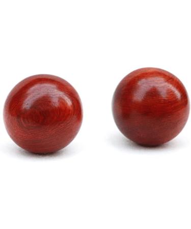 Fomiyes 4-Piece Wooden Massage Ball Set - Chinese Baole Balls for Relaxation & Stress Relief | Gym & Fitness Essential - Buy Online on GoSupps.com