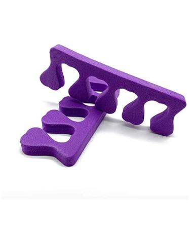 LASSUM 10 Pcs Soft Foam Finger Toe Separator - Nail Art Manicure Pedicure Tools | Random Color - Buy Online on GoSupps.com