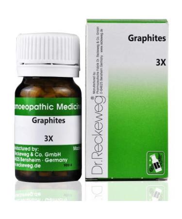 Dr. Reckeweg Graphites 3X (20g) For Cracks in Corners of Mouth Distorted & Brittle nails Eczema free ujala eye drops