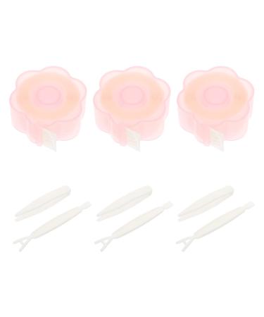 FOMIYES 3 Rolls Double Eyelid Sticker Eye Sticker Makeup Stickers Eye Lid Lift Sticky Strip Sticky Eyelid Tape Natural Invisible Instant Eyelid Sticky Roll Girl Lace Woman