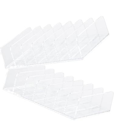 Beavorty 10 pcs for Shadow Cosmetics Organizer Contour Holder Display Trays Plastic Divided Storage Palettes - Buy Online on GoSupps.com