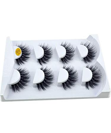 3D Mink Eyelashes - Handmade, Reusable, Natural False Lashes | Popular Extension Mink Lashes for Makeup - L16 - Buy Online on GoSupps.com