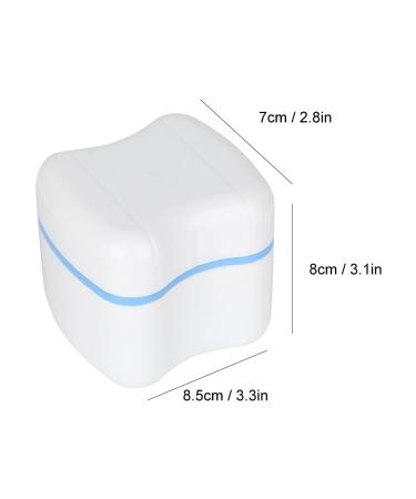 Buy Container for False Teeth - Durable Dental Prosthesis Storage Box in Three Colors | Travel-Friendly Cleaning Bath - Buy Online on GoSupps.com