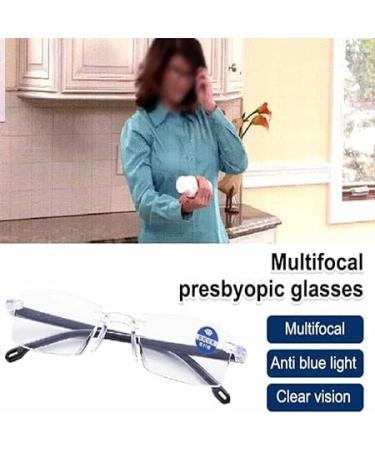 Jesshiny Autozoom Reading Glasses - Clear Focus & Automatic Adjustment for Presbyopia | Car Zoom Glasses for Men & Women (2 Pieces) - Buy Online on GoSupps.com