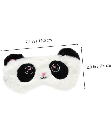 Beaupretty 2pcs Panda Blindfold - Polyester Eye Mask for Sleep & Shadow Protection | International Shipping - Buy Online on GoSupps.com