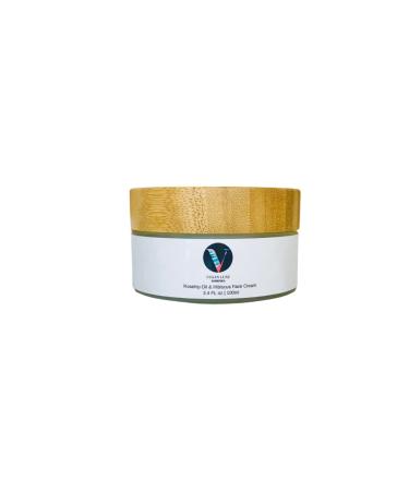 Rosehip oil and Hibiscus Face Cream- For Balancing Brightening and Smoothing the skin. Anti-Acne and Anti-Ageing.