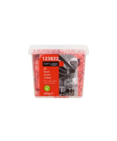 Chef's Larder 60 Beef Stock Cubes 600g x 6