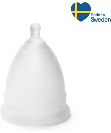 Monthlycup - Premium Menstrual Cup Made in Sweden | Gr.Plus for Strong Cycles | 100% Medical Silicone | Eco-Friendly & Reusable - Buy Online on GoSupps.com
