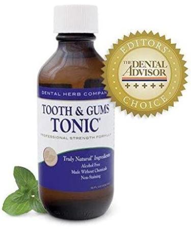Dental Herb Co. Tooth & Gums Tonic Mouthwash - 18 oz. (2 Bottles) - Buy Online on GoSupps.com