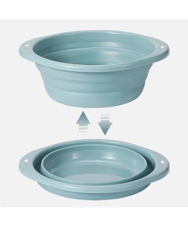 Foldable Washing Up Bowl - Portable Washing Basin - Space Saving Plastic Washtub(Pink-Medium) - Buy Online on GoSupps.com