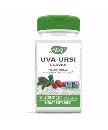Nature's Way Uva Ursi Leaves Health Supplement 100 Count