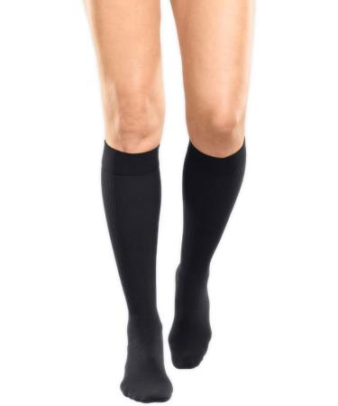 Buy Medi Mediven Angio Short CCL1 AD Compression Stockings II - Black Large Foot | International Shipping Available - Buy Online on GoSupps.com