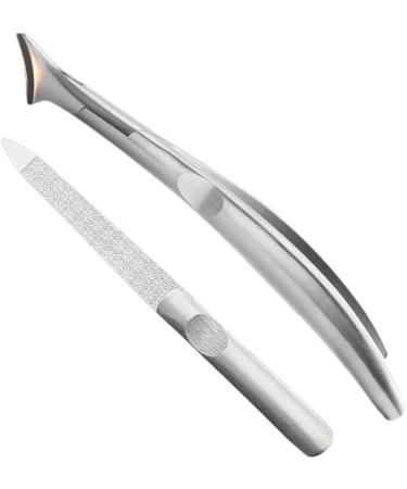 Stainless Steel Nail Clippers Trimmer Pedicure Care Professional Cutter Nipper Tools for Feet Toenail Paronychia Improve C1 - Buy Online on GoSupps.com