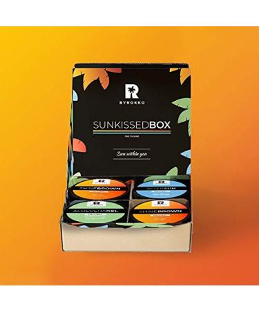 BYROKKO Shine Brown Sunkissed Box - 2x Shine Brown 1x Aloe Vera & 1x Aftersun | International Shipping Available - Buy Online on GoSupps.com