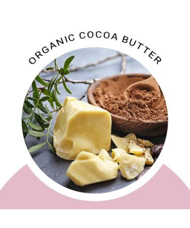 Organic White Ginger & Amber Body Butter - Vegan, Cruelty-Free, 24hr Hydration | Reduces Stretch Marks, Eczema | Baby Friendly | 8 oz - Buy Online on GoSupps.com