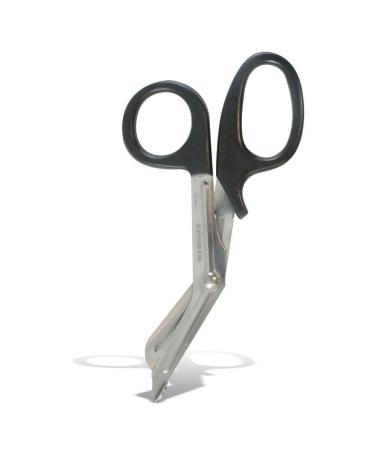 IMKRC - Bandage Shears Scissors EMT and Medical Scissors for Nurses Students Emergency Room Paramedics - Perfect Nurse Scissors for First Aid Tough Cuts (Large 7.5 Inches Black) Large 7.5 Inches Black