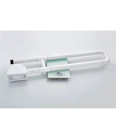 Safety Handrail Grab Bar Armrest Bathroom Shower Fold Down Toilet Anti-Slip Handfor Bathtubs Showers Ube Elderly Pregnant/White/75Cm - Buy Online on GoSupps.com