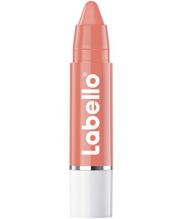 Labello Lips2Kiss Color Rosy Nude Lip Balm - Intense Color - Lipstick with Real Labello Care - Skin Tone