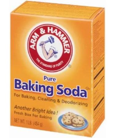 ARM & HAMMER - Pure Baking Soda 1 lb. Box - American Imported 454g - 1 Pound (Pack of 1) - Buy Online on GoSupps.com