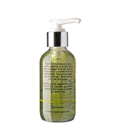 Konvalia Naturals In Your Face Moisturizing Wash - Natural Facial Wash - Buy Online on GoSupps.com