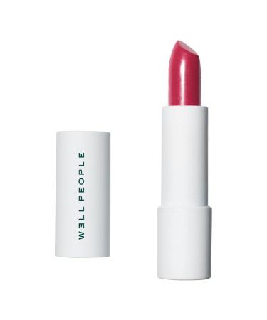 WELL PEOPLE - Optimist Lipstick | Plant-Based  Cruelty-Free Clean Beauty (Om Yeah!  0.12 oz | 3.5 g)