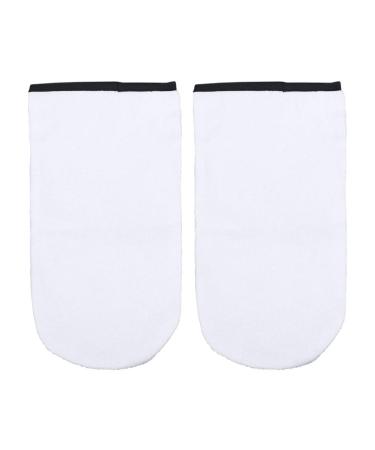 OSALADI 1 Pair Heated Booties for Women Hand Gloves Wax Bath for Hands Womens Glove Paraffin Wax Hand Cover Hand Spa Cover Pro Cozies Liners Gloves for Hot Wax Insulation White Miss Heater