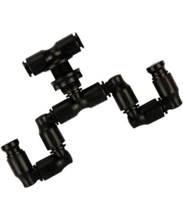 HANABASS 2pcs Reptiles Sprayers Reptile Humidifier Reptiles Cooling Nozzle Sprinkler System Reptile Terrarium mediumx2pcs Blackx2pcs - Buy Online on GoSupps.com