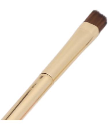 Toothbrush Brush Soft Hair Gold Electroplating Handle Double Ended Makeup Eyebrow Brush Multiple Use for BB Cream Brow Powder Ergonomic Handle Makeup Brush Set with - Buy Online on GoSupps.com