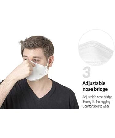 Premium (Pack of 10) [BOTN Medium] KF94 Certified Face Masks for Kids, Youth, Women & Adults | Adjustable Strap | 4-Layer Protection | Made in Korea - Buy Online on GoSupps.com