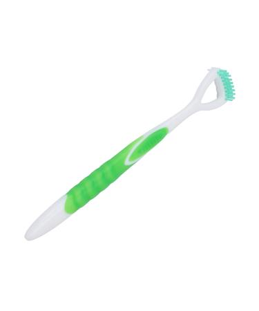 Buy Tongue Scraper Cleaner - Flexible & Safe Oral Hygiene Tool with Long Handle | Travel Case Included (Green) - Buy Online on GoSupps.com