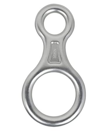 35 KN reverse gear 7075 aluminum automatic lowering figure 8 outdoor recreation climbing double rope descent