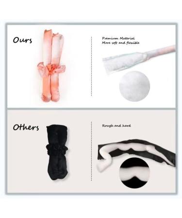 Toeah Satin Heatless Curling Set | Dreamy Sunset Hair Rollers for All Hair Types | Heatless Curls Headband Curling Set - Buy Online on GoSupps.com