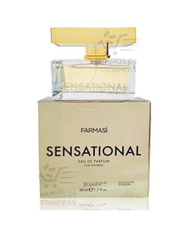 FARMASi Women's Eau de Parfum Sensational 50ml/1.69flOz - Captivating and Elegant Fragrance for Modern Women - Long-Lasting Floral and Sophisticated Scent for Daily Wear