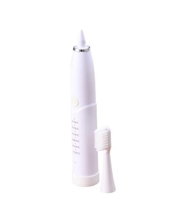 HOMSFOU 6 Toothbrush Intelligent Child White Brush Head 1 piece (1 pack) White
