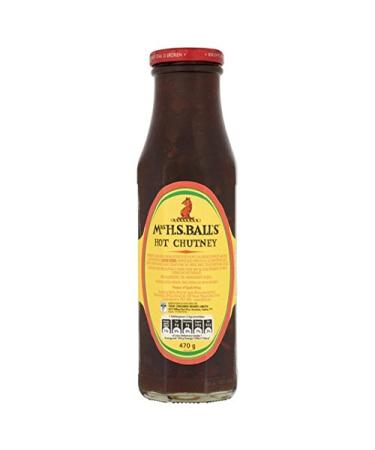 Mrs Balls Hot Chutney (2 x 470g Pack)