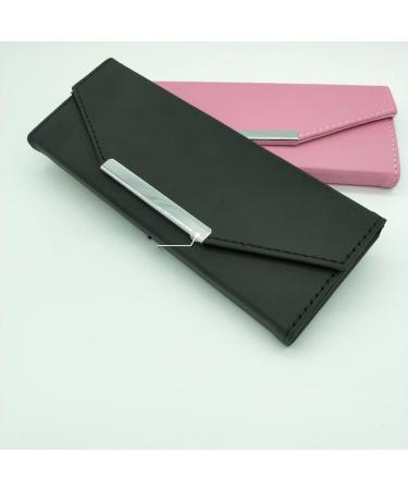 JIHUOO Black Eyelash Tweezers Case | Portable Storage Box for Eyelash Tweezers | Empty Tweezers Container Bag - International Shipping - Buy Online on GoSupps.com