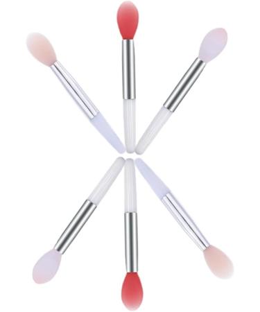 Silicone Lip Brushes Mini Lip Scrub Brush Reusable Lip Balm Applicators For Lip Care Lip Mask Applicator Lip Balm Applicator Lip Brushes Makeup Lipstick Brush 6PCS - Buy Online on GoSupps.com