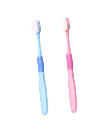 Tovinanna 4 pieces of tools for the oral care toothbrush for children Sensitive toothbrushes toothbrush children's toothbrush ultra -like toothbrush bristle after the birth cleaning brush