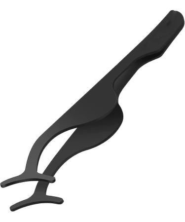 False Eyelash Applicator Tool Stainless Steel Eyelashes Clip for Loading and Unloading False Eyelashes (Black) - Buy Online on GoSupps.com