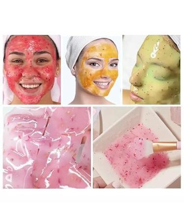 Hyaluronic Acid Jelly Mask - Professional Hydro Glo Peel-Off Mask for Hydration Soothing Skin & Glowing Skin Suitable for All Skin Types Vajafacial Jelly Mask | 12 Applications (30 Fl Oz) - Buy Online on GoSupps.com