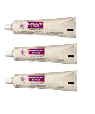 Kitasi Kumkumadi Lepam Cream 20 gm Dark spots Tan Removal Suitable for all skin types pack of 3
