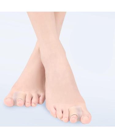BESPORTBLE Toe Separator Metatarsal Pads - Set of 2 | Bunion Corrector & Toe Straightener | Hallux Valgus Relief - 3.6x3.5cm - Buy Online on GoSupps.com