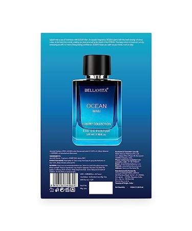 prime craft Luxury OCEAN Aquatic Eau De Parfum for Men with Marine Orchid & Musk|Long Lasting Fresh Citrusy & Woody EDP Fragrance Scent Perfume 100 Ml - Buy Online on GoSupps.com