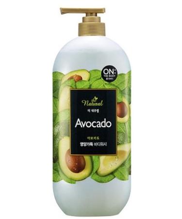LG ON THE BODY The Natural Body Wash Avocado (900g)
