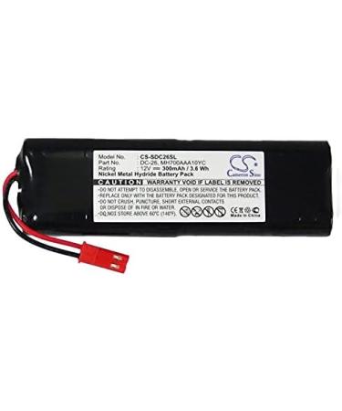 Replacement Battery for Kinetic MH700AAA10YC - 300mAh/12.0V Compatible Battery - Fast International Shipping - Buy Online on GoSupps.com