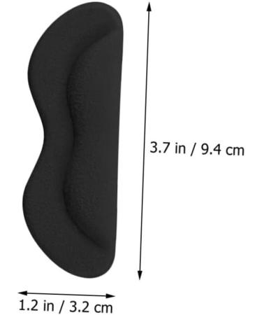 20 Pairs High Heels Heel Stickers & Inserts - Durable Cushion Grip for Women - BEBEMOKO Wear-Resistant Sponge Heel Liners - Buy Online on GoSupps.com