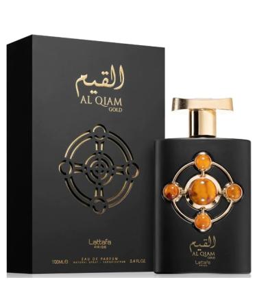 Pride AL QIAM GOLD Eau de Parfum Unisex 100 ML Frangrance Spray Perfume 3.4 Oz Raspberry and Saffron